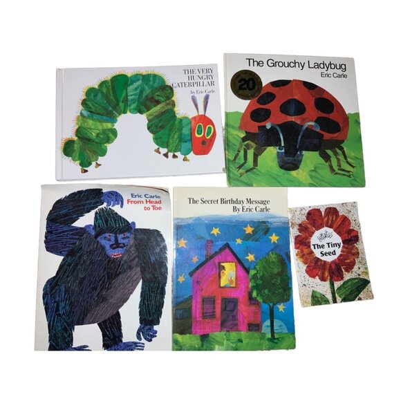 Eric Carle Children Book Lot of 5 - Picture 1 of 6